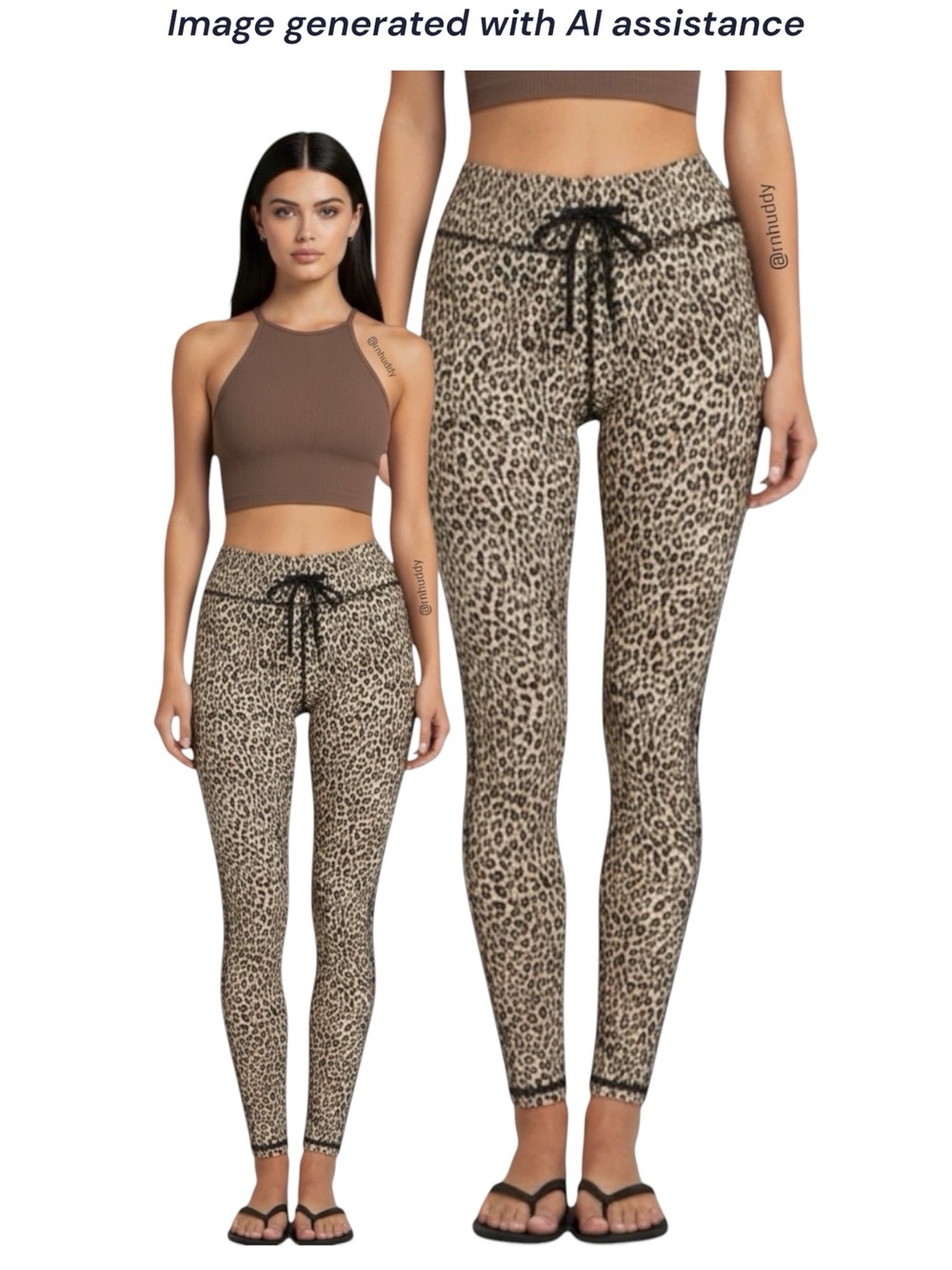 The Upside size 6 leopard print Leo Yoga Pant
